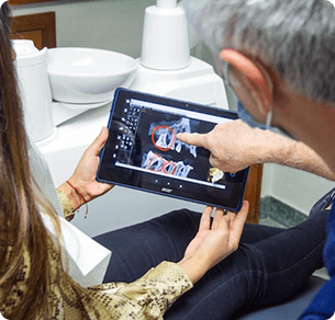 Dental website call to action